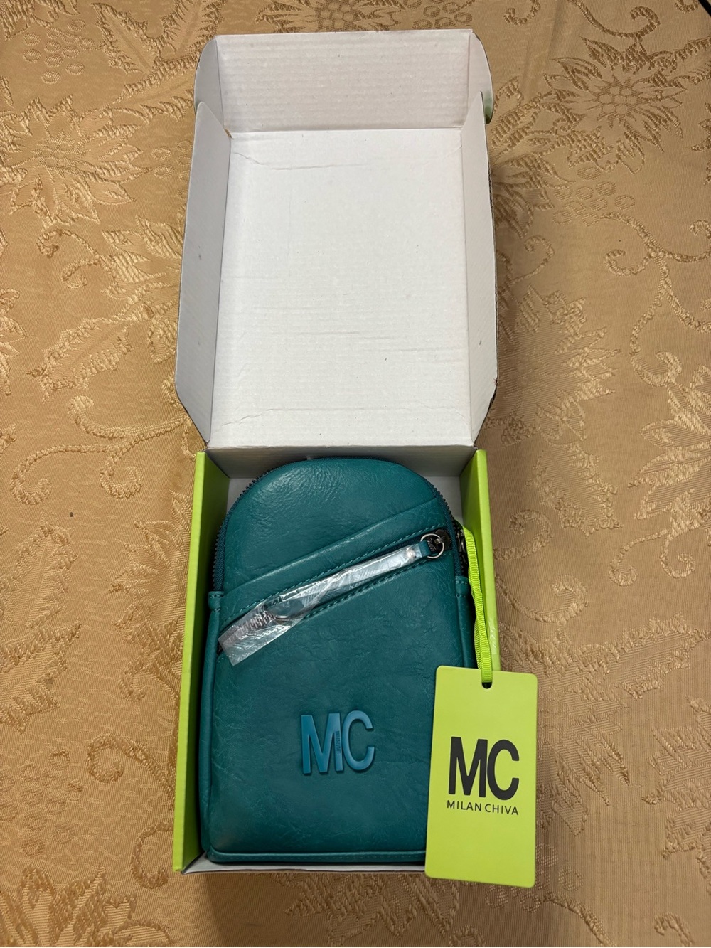 MilanChiva Teal Crossbody Bag